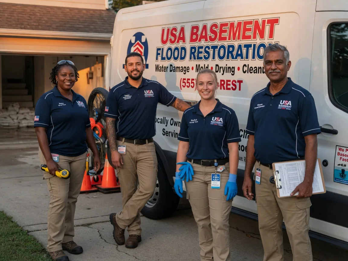 Basement Flood Cleanup company in Noble, LA